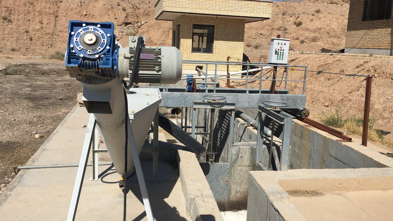 Grain extraction unit of Mehdi Shahr refinery in Semnan